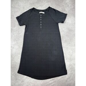 Abercrombie & Fitch Shirt Dress Womens Small Button Henley‎ Lightweight Casual